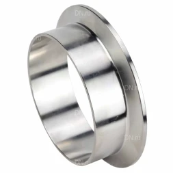 Штуцер CLAMP UC-31-W-106 Ду80 Ру10, корпус - нержавеющая сталь 304, присоединение - под приварку