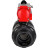 Кран шаровой BV4242E-FP-GRM-ISO Дн65 Ру10 полнопроходной, корпус - НПВХ, шар - НПВХ, уплотнение - EPDM, с пневмоприводом PA-SA-065 с возвратными пружинами в Барнауле