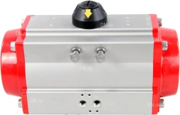 Пневмопривод PA-DA-140 двойного действия, ISO-фланец F10/F12, квадрат 27