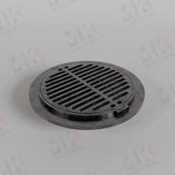 Дождеприемник чугунный С250 круглый щелевой малый