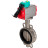 Затвор дисковый поворотный WBV3232N-2W-Fb-H Ду40 Ру16 корпус - нержавеющая сталь 316L, диск - нержавеющая сталь 316L, уплотнение - NBR, с пневмоприводом PA-DA-065 и магнитным переключателем ALS200D в Барнауле