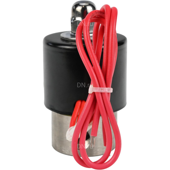 Клапан электромагнитный VS131-ET-NC-220VAC 1/4″ Ду8 Ру10, соленоидный двухходовой, корпус - нержавеющая сталь 304, уплотнение - EPDM, резьбовой, нормально-закрытый, прямого действия, катушка - 220В в Барнауле