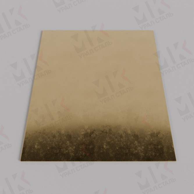Латунный лист 3х600х1500 мм Л63м ГОСТ 2208-2007 мягкий в Барнауле