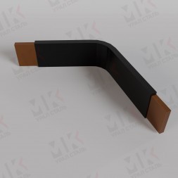 Шина медная гибкая изолированная 50х4 мм