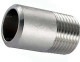 Ниппель Н-304-W-НР 1 1/2″ Ду40 Ру20, корпус - нержавеющая сталь AISI 304, присоединение - под приварку/наружная резьба, тип резьбы - BSPT