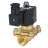 Клапан электромагнитный VS300-VT-NO-24VAC 1/2″ Ду15 Ру10 прямого действия двухходовой, корпус - латунь, присоединение - внутренняя резьба, уплотнение - VITON, нормально-открытый, катушка - 24 В AC в Барнауле