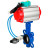 Затвор дисковый поворотный WBV1413E-2W-Fb-H Ду65 Ру16 корпус - чугун GGG50, диск - чугун GGG40, уплотнение - EPDM, с пневмоприводом PA-DA-065, пневмораспределителем 4V320-10 AC220V и магнитным переключателем ALS200D в Барнауле