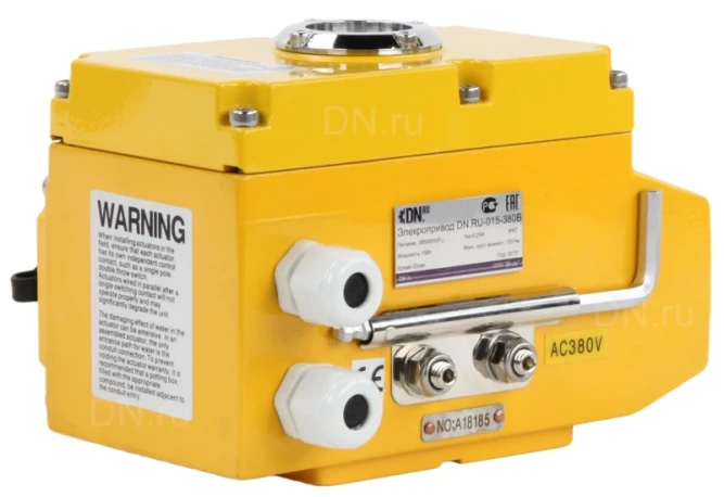 Электропривод четвертьоборотный QT-N-020EM-O1-380VAC-У1 380В в Барнауле