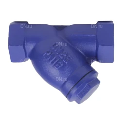 Фильтр сетчатый FMY1131PPL-T 1/2″ Ду15 Ру16 резьбовой L=85, корпус чугун GGG25, сетка SS304, уплотнение PPL, Y-образный