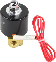 Клапан электромагнитный VS100-VT-NC-24VAC 1/8″ Ду6 Ру10 прямого действия двухходовой, корпус - латунь, присоединение - внутренняя резьба, уплотнение - VITON, нормально-закрытый, катушка - 24 В AC