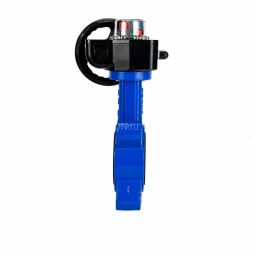 Затвор дисковый поворотный WBV1631E-2W-Fb-H Ду150 Ру16 LUG межфланцевый, корпус - чугун QT450, диск - нержавеющая сталь AISI 304, уплотнение - EPDM, с редуктором HGB RQN2-320Z