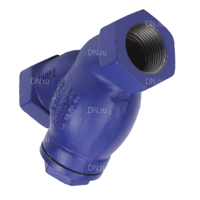 Фильтр сетчатый FMY1131PPL-T 1 1/4″ Ду32 Ру16 резьбовой L=140, корпус чугун GGG25, сетка SS304, уплотнение PPL, Y-образный в Барнауле