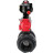 Кран шаровой BV4242E-FP-GRM-ISO Дн25 Ру10 полнопроходной, корпус - НПВХ, шар - НПВХ, уплотнение - EPDM, с пневмоприводом PA-SA-052 и БКВ APL-510N EX в Барнауле