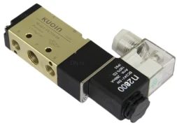 Пневмораспределитель 4V210-08 DC24V 1/4″ моностабильный, пятиканальный, для шиберных задвижек с пневмоцилиндром