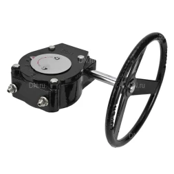 Редуктор RDN RQN5-500Z-T30 Ру16 для четвертьоборотной запорно-регулирующей арматуры, корпус - алюминиевый сплав, квадрат штока 22х22, F10
