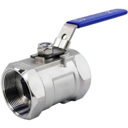 Кран шаровой BV3232P-SP-T-H 1/2″ Ду15 Ру63 WDVF неполнопроходной, резьбовой, корпус - нержавеющая сталь AISI 316, уплотнение - PTFE, с рукояткой
