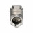 Клапан обратный VCT3232-T 1 1/2 Ду40 Ру16 ZGY резьбовой, поворотный, корпус - нержавеющая сталь CF8М/AISI 316, диск - нержавеющая сталь CF8М/AISI 316, уплотнение - PTFE в Барнауле