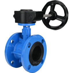 Затвор дисковый поворотный WBV1313E-2W-F-H Ду200 Ру16 фланцевый, корпус - чугун GGG40, диск - чугун GGG40, уплотнение - EPDM, с редуктором HAM RQN3-540Z-T36
