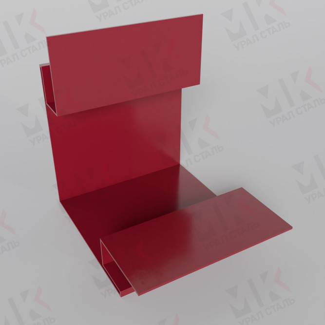 Планка угла внешнего сложного 2000 мм 0,45 мм Print Elite Rowan TwinColor в Барнауле