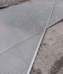Лист перфорированный стальной 2 мм Rv 8-12 08пс