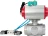 Кран шаровой BV3232P(4pc)-SP-3WL-T-ISO-H Ду32 Ру63 стандартнопроходной L-тип, внутренняя резьба, корпус - нержавеющая сталь 316, PTFE, с пневмоприводом PA-DA-052, пневмораспределителем 4V320-10 AC220V и магнитным переключателем ALS200D в Барнауле