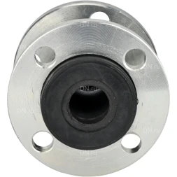 Компенсатор резиновый CR-E25-F Ду250 Ру16, резиновая вставка (корпус) - EPDM, тип присоединения - фланцевый, материал фланцев - сталь углеродистая оцинкованная
