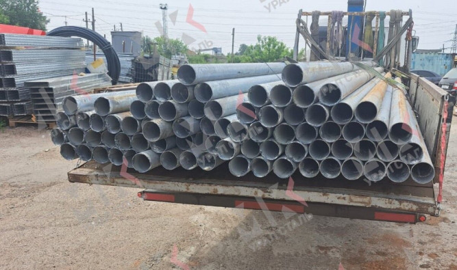 Труба электросварная оцинкованная 50х1.7 ст. 3 6 м в Барнауле