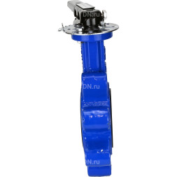Затвор дисковый поворотный WBV1616N-2W-Fb-H Ду100 Ру16 LUG межфланцевый, корпус - чугун QT450, диск - чугун QT450, уплотнение - NBR, с рукояткой