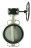 Затвор дисковый поворотный WBV3232E-2W-Fb-H Ду200 Ру16, корпус - сталь 316L, диск - сталь 316L, уплотнение - EPDM,с редуктором RDN RQN4-500Z-T30 в Барнауле