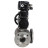 Кран шаровой BV3232P(4pc)-FP-3WL-F Ду100 Ру16 полнопроходной трехходовой, фланцевый, корпус - нержавеющая сталь SS316, с пневмоприводом PA-DA-105-1 двойного действия и пневмопозиционером YT-1000RSN без обратной связи в Барнауле