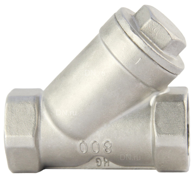 Фильтр сетчатый FMY3232P-T 3/4″ Ду20 Ру16, Y-образный, корпус - нержавеющая сталь 316, резьбовой в Барнауле