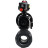 Кран шаровой BV4242E-FP-GRM-ISO Дн32 Ру10 полнопроходной, корпус - НПВХ, шар - НПВХ, уплотнение - EPDM, с пневмоприводом PA-DA-105-1, пневмораспределителем 4M310-08 AC220V и БКВ APL-510N EX в Барнауле