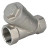 Клапан обратный VCSY3232P-T 1/2″ Ду15 Ру40 Y-образный, резьбовой, пружинный, корпус - нержавеющая сталь 316, диск - нержавеющая сталь 316, уплотнение - PTFE в Барнауле