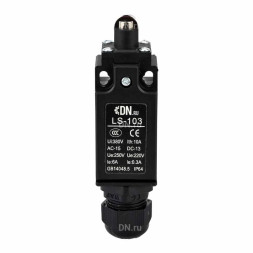 Концевой датчик LS-103 напряжение 250В, максимальный ток 6А
