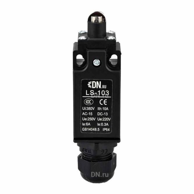 Концевой датчик LS-103 напряжение 250В, максимальный ток 6А в Барнауле