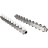 Коллекторная группа GC3-31-10 1″ Ду25 Ру10 отводов — 10, в сборе с терморегулирующими клапанами и запорно-балансировочными клапанами, без переходников, корпус - нержавеющая сталь AISI 304 в Барнауле