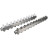 Коллекторная группа GC3-31-11 1″ Ду25 Ру10 отводов — 11, в сборе с терморегулирующими клапанами и запорно-балансировочными клапанами, без переходников, корпус - нержавеющая сталь AISI 304 в Барнауле