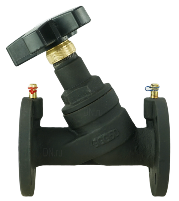 Клапан балансировочный VB1431V-F Ду50 Ру16 чугунный, фланцевый, с ниппелями в Барнауле
