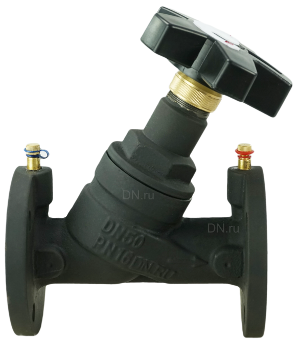 Клапан балансировочный VB1431V-F Ду50 Ру16 чугунный, фланцевый, с ниппелями в Барнауле