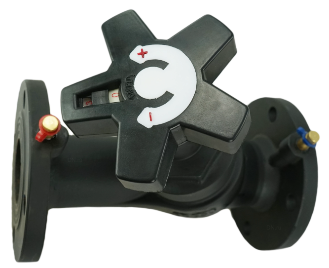 Клапан балансировочный VB1431V-F Ду65 Ру16 чугунный, фланцевый, с ниппелями в Барнауле