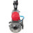 Кран шаровой BV3232P(4pc)-FP-3WL-F Ду25 Ру16 полнопроходной трехходовой, фланцевый, корпус - нержавеющая сталь SS316, с пневмоприводом PA-DA-052 двойного действия, пневмораспределителем 4V320-08 AC220V и БПВ AFC2000 в Барнауле