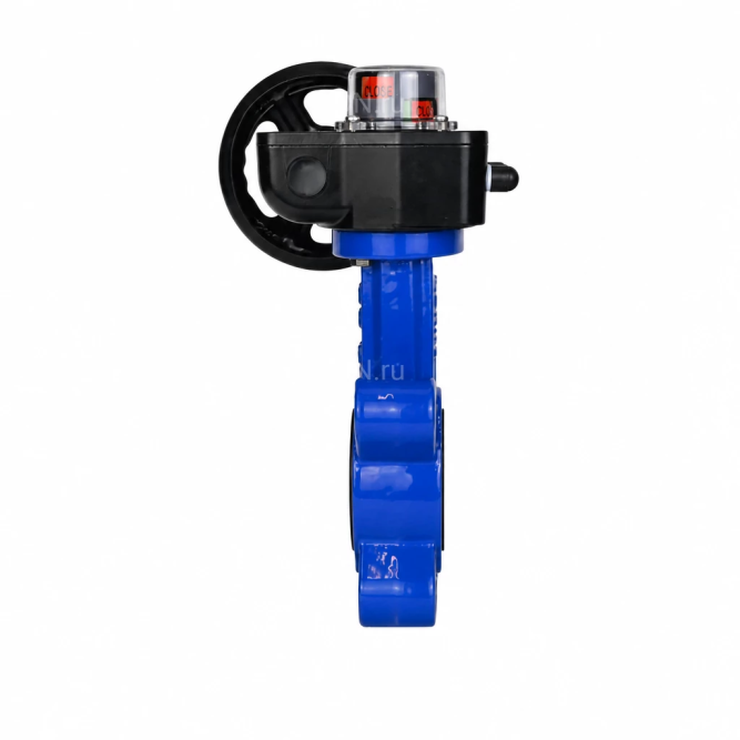 Затвор дисковый поворотный WBV1616E-2W-Fb-H Ду150 Ру16 LUG межфланцевый, корпус - чугун QT450, диск - чугун QT450, уплотнение - EPDM, с редуктором HGB RQN2-320Z в Барнауле