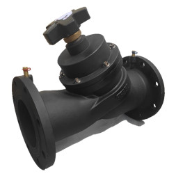 Клапан балансировочный VB1431V-F Ду100 Ру16 чугунный, фланцевый, с ниппелями