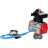 Кран шаровой BV3232P(4pc)-SP-3WL-T-ISO-H Ду32 Ру63, стандартнопроходной, четырехсоставной, корпус - нержавеющая сталь 316, уплотнение - PTFE, внутренняя резьба, с пневмоприводом PA-SA-065, пневмораспределителем 4V320-08 AC220V, БКВ APL-210N в Барнауле