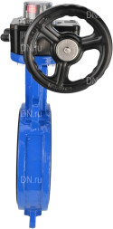 Затвор дисковый поворотный WBV1132N-2W-Fb-H Ду200 Ру16 межфланцевый, корпус - чугун GG25, диск - нержавеющая сталь 316L, уплотнение - NBR, с редуктором HGB RQN3-680Z с индикатором положения