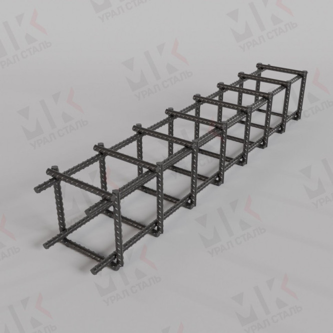 Арматурный каркас КР-1 D8х130хD8х1000 А400 в Барнауле