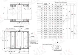 Сальник набивной ТМ 92-10 Ду800 L=200 серия 5.900-2