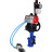 Затвор дисковый поворотный WBV1631E-2W-Fb-H Ду125 Ру16 LUG корпус - чугун QT450, диск - нержавеющая сталь 304, уплотнение - EPDM, с пневмоприводом PA-DA-105, пневмораспределителем 4V320-10 AC220V, редуктором MON3-700-T38-ISO и БПВ AFC2000 в Барнауле