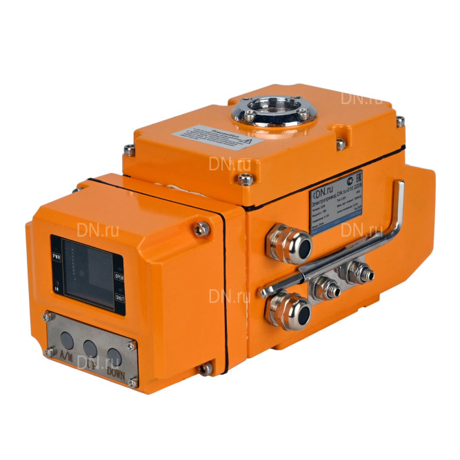 Электропривод четвертьоборотный QT-N-030EM-B1-220VAC-У1 c датчиком обратной связи и входным управляющим сигналом 0-10 В  HARK в Барнауле