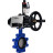 Затвор дисковый поворотный WBV1631E-2W-Fb-H Ду125 Ру16 LUG корпус - чугун QT450, диск - нержавеющая сталь 304, уплотнение - EPDM, с пневмоприводом PA-DA-105-1, пневмораспределителем 4M310-08 DC24V и БПВ AFC2000 в Барнауле